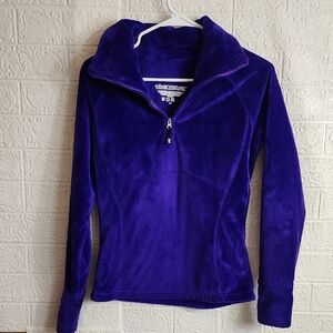Obermeyer Purple Fleece Quarter-Zip